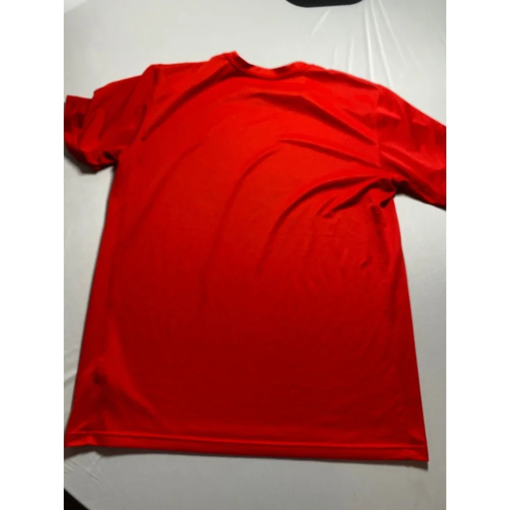 Nike Mens Dri-FIT Heavy Flex Slow Reps Weightlifting Turtle Red Tee DM6283-657